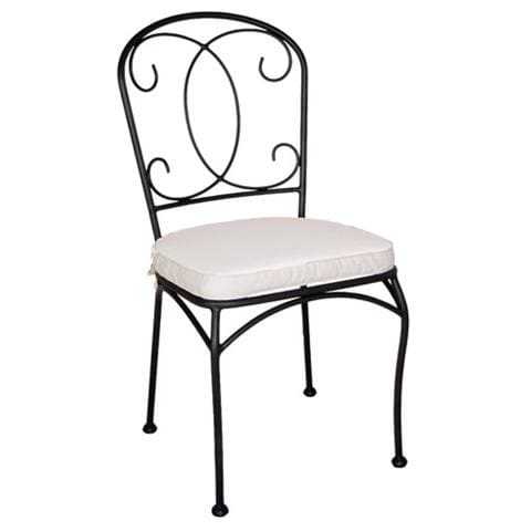 Sedia da giardino in ferro compreso di cuscino - Foto 1