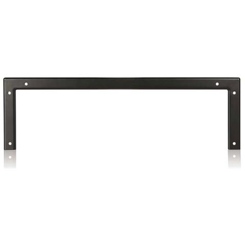 Staffa rack in acciaio 19'' 2U per montaggio attrezzature su parete verticale - Foto 4