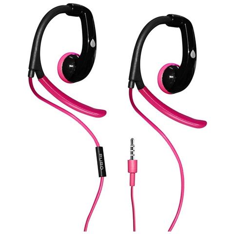 Auricolare Sport con Archetto Ergonomico + Microfono - Rosa - Foto 2