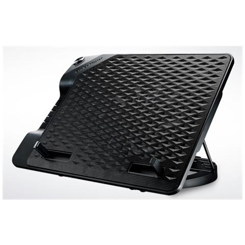 Cooler Master Ergostand III NotePal, 2.0, Micro-USB, 5V DC, 0.26A, Nero, 385 x 282 x 46,7 mm, 1,21 kg - Foto 1