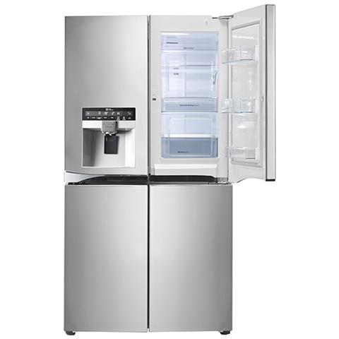 LG - Frigorifero Americano Side By Side GMJ916NSHV Classe A+ ... LG - Frigorifero Americano Side By Side GMJ916NSHV Classe A+ ...