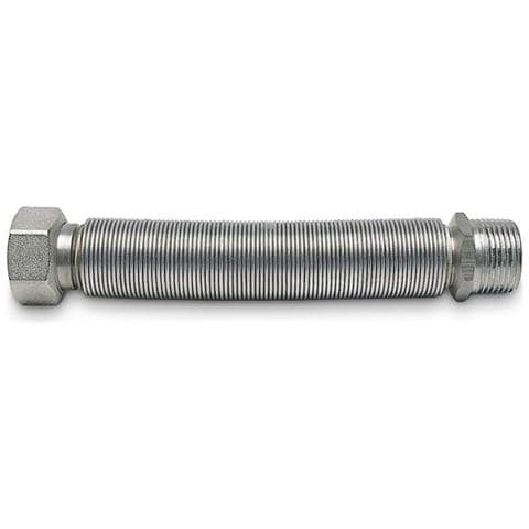 Flessibile acciaio inox mf 1 poliice allungabile da 20 a 40cm circa - Foto 1