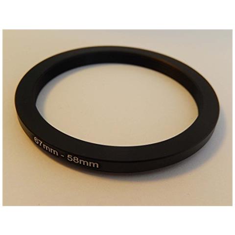 Filtri per fotocamera da 67 mm a 58 mm anello step-down per fotocamera da 67 a 58 mm. compatibile con tutti gli obiettivi da 67 mm a 58 mm UV CPL filtro accessorio Filtri per fotocamera da 67 mm a 58 mm anello step-down per fotocamera da 67 a 58 mm. compatibile con tutti gli obiettivi da 67 mm a 58 mm UV CPL filtro accessorio