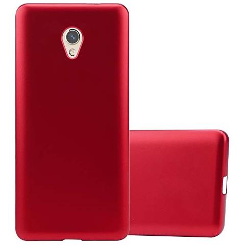 Custodia Compatibile Con Zte Blade V7 In Rosso Metallico - Coperchio Protettivo In Silicone Tpu Flessibile - Foto 1