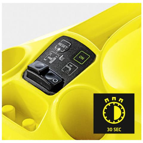 KARCHER Pulitore a Vapore SC 3 EasyFix + 15 Panni Extra in Dotazione RF9989