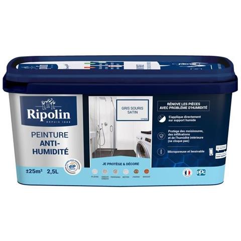 Vernice Impermeabilizzante Antiumidità Satinata Grigio Topo 2,5l - Foto 1