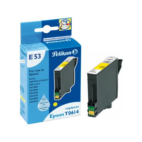 353849 Cartuccia Ink Compatibile Gialla per Epson Stylus D68 Photo Edition - Foto 1