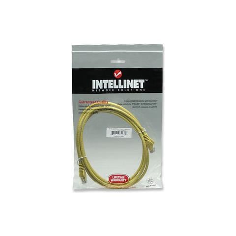 Network Cable, Cat6, UTP, 2x RJ-45, M / M, 7 ft. (2.0 m) , Yellow - Foto 2
