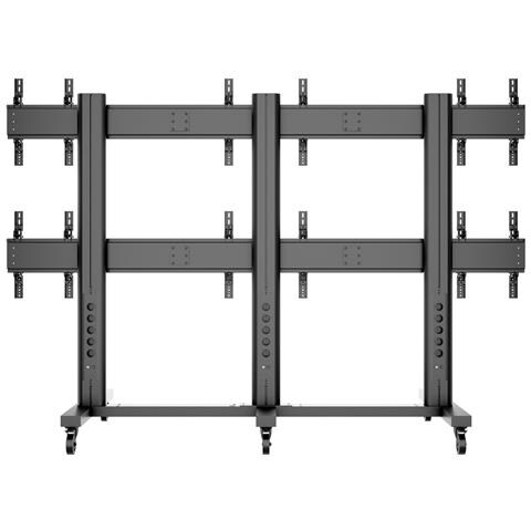 M Public 55" Portable flat panel floor stand Nero - Foto 2