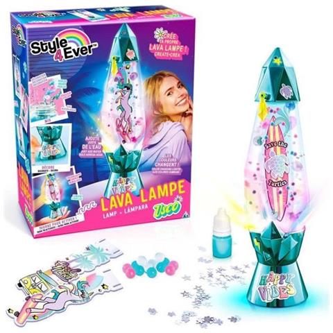 Style 4 Ever - Lava Lamp Diy - La Lampada Tropicale Vsco Da Decorare - Ofg 229 - Foto 1
