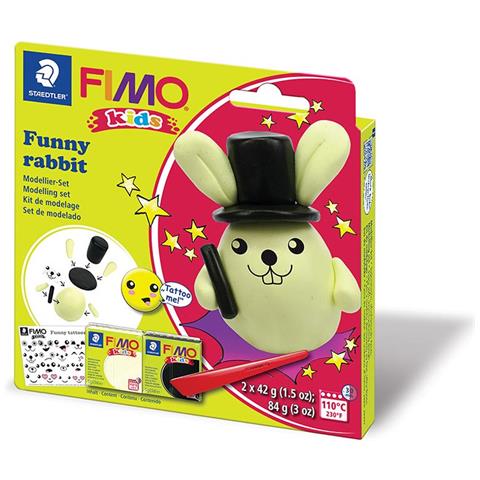 Scatola Di Modellazione Bambino - Pasta Polimerica - Coniglio - Foto 1
