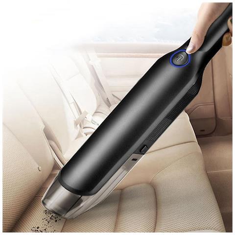 INLAW Aspirapolvere Portatile Senza Fili Aspirapolvere Ricaricabile A Ciclone Per Auto Aspirapolvere Senza Fili Per Auto A Umido / a Secco Portatile Per Auto A Casa (4000pa Cablato (per Auto))
