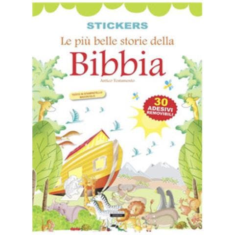 Marta Buga - Le più belle storie della Bibbia. Antico Testamento. Ediz. a colori. Con 30 adesivi removibili - Foto 1