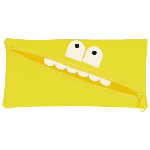 Astuccio Scuola Viso 22 X 11 X 1 Cm Giallo - Foto 1