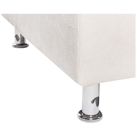 Divano 3 Posti Floro Ciniglia Bianco Sporco - Foto 14