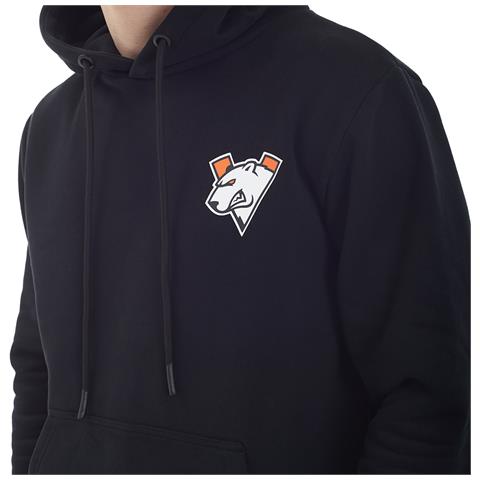 Virtus.pro - Felpa Con Cappuccio Classic Pocket (nero | M) - Foto 8