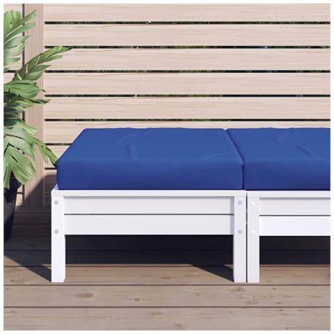 Cuscino Per Pallet Blu 60x60x8 Cm In Tessuto Oxford - Foto 1