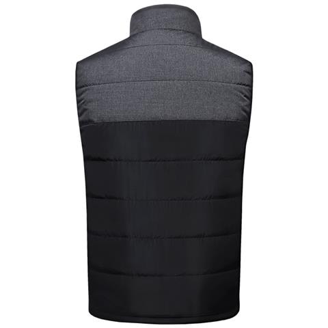 Gilet Riscaldato Con Doppi Comandi, Temperatura Costante E Calore Black+grey Xl - Foto 2