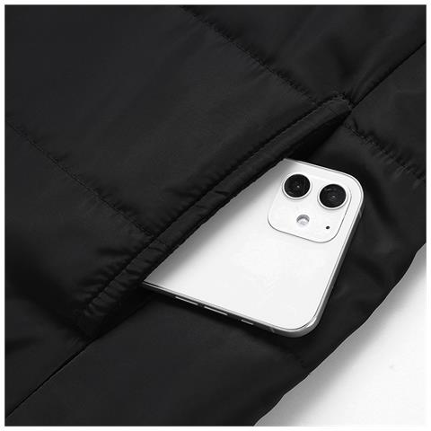 Gilet Riscaldato Con Doppi Comandi, Temperatura Costante E Calore Black+grey Xl - Foto 7