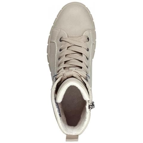 Lace Boot Shell Stivaletti Sintetico E Tessile Scarpe Donna Beige Eu 40, 1-25226-43 425 - Foto 3