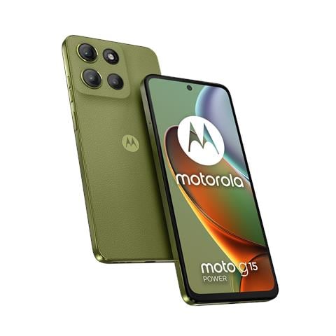 Moto G15 POWER 4G 256GB 8GB Ram Display 6.72" Main Camera 50MP Dual nanoSim USB Tipo-C Android 15 Helio G81 Extreme 6000mAh Iguana Green - Foto 1
