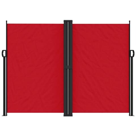 Tenda Da Sole Laterale Retrattile Rossa 180x600 Cm - Foto 3