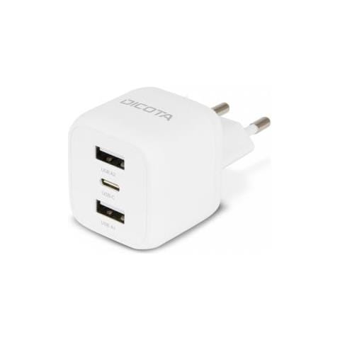 D32069 Caricabatterie Per Dispositivi Mobili Computer Portatile, Smartphone Bianco Ac Ricarica Rapida Interno - Foto 3