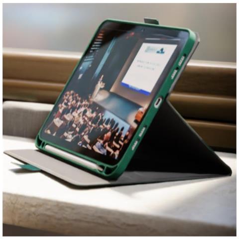 Custodia Folio Per Ipad 11“ / 10,9” Modello Tekview Slimline Protezione A 360°, Turchese - Foto 2