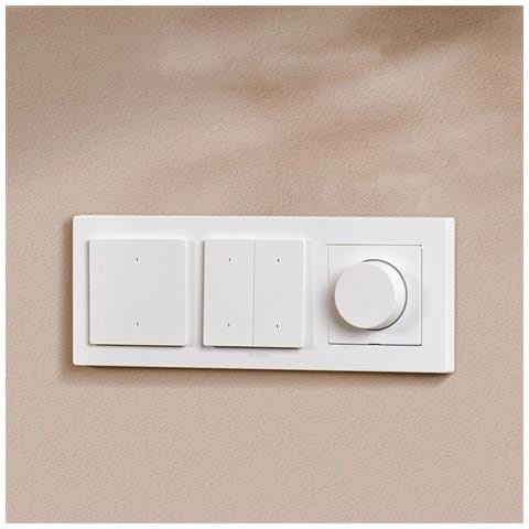 H2 Eu Interruttore Dimmer Multifunzione Intelligente Zigbee E Filo, Bianco - Foto 2