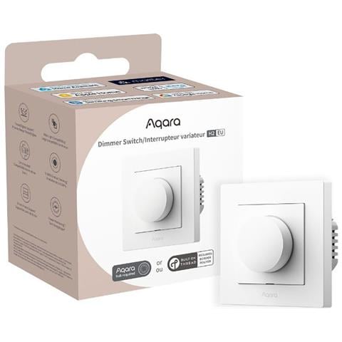 H2 Eu Interruttore Dimmer Multifunzione Intelligente Zigbee E Filo, Bianco - Foto 4