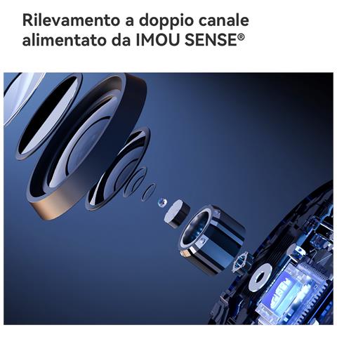 Cruiser Dual 2 Pro Telecamera da esterno, motorizzata, doppia ottica 4MP+4MP, visione notturna a colori, conversazione bidirezionale, rilevamento umano /veicolo AI, tracciamento intelligente, faretto e sirena, deterrenza attiva con luci rosse e blu, registrazione eventi continua su Micro SD fino a 512Gb - NVR o Cloud, Wi-Fi 6 a 2.4GHz, Certificazione GDPR. - Foto 14