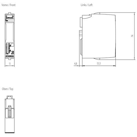 Siemens 6ES7132-6BH00-0AA0, Interno, Multicolore, 400 g, 65 mm, 23 mm, 76 mm - Foto 1
