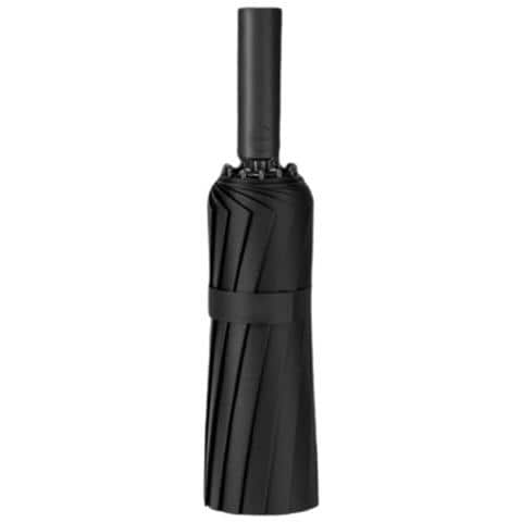 Ombrello Automatico Antivento A 60 Stecche: Protezione Totale Da Pioggia E Sole Black - Foto 1