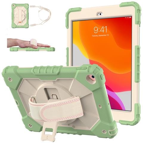 Custodia Per Ipad 6/5 9.7"" Con Supporto E Tracolla Verde - Foto 1