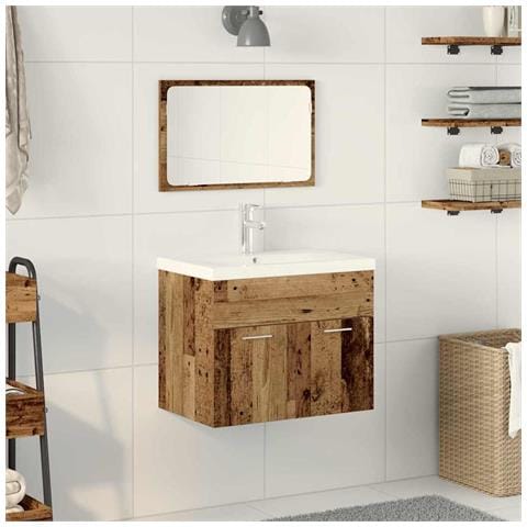 Set Altro Legno vecchio 60 x 38.5 x 46 cm Legno multistrato - Foto 2