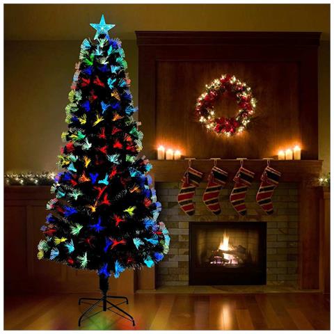 Albero di Natale artificiale Verde 210 cm PVC - Foto 2