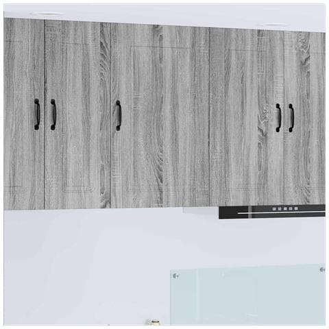 Pensile cucina Grigio Sonoma 50 x 31 x 80 cm Legno multistrato - Foto 2