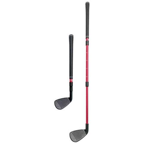 Putter Da Golf Telescopico Regolabile A 3 Sezioni Per Chipping Red - Foto 1