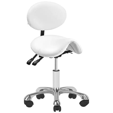 sgabello cosmetico 6001 nero - Foto 1