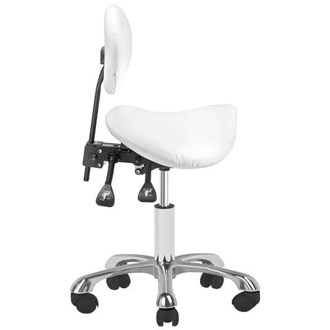 sgabello cosmetico 6001 nero - Foto 4