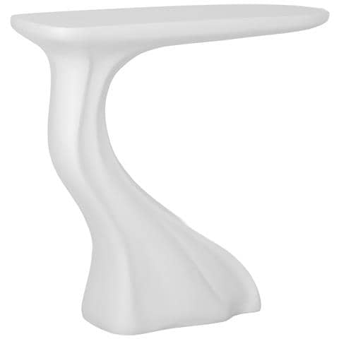 Mobile Da Ingresso In Legno Bianco E Metallo 98x26x85h Cm - Foto 1