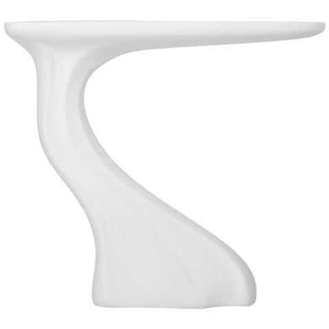 Mobile Da Ingresso In Legno Bianco E Metallo 98x26x85h Cm - Foto 2