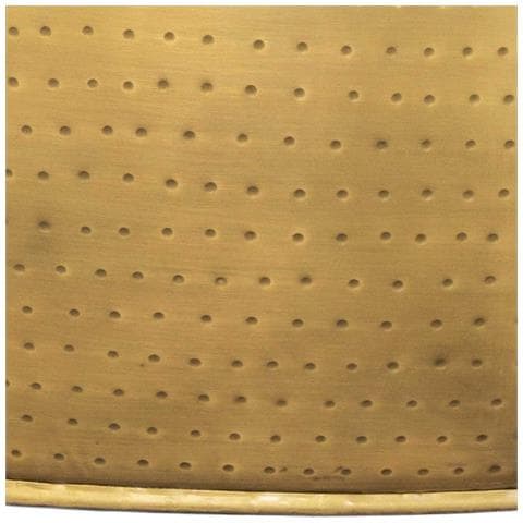 Tavolino In Metallo Dorato 80x80x35h Cm - Foto 6