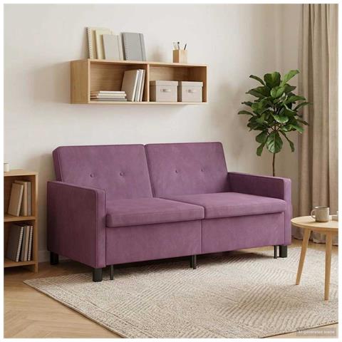 Divano letto Viola Tessuto - Foto 2