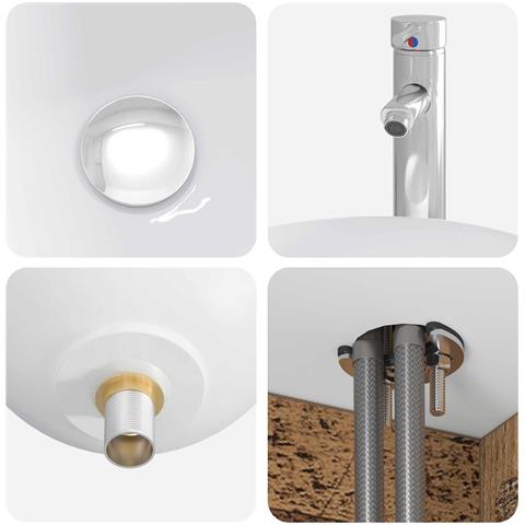Set di Armadi da Bagno 5 pcs Legno antico 50 x 14,5 x 70 cm - Foto 9