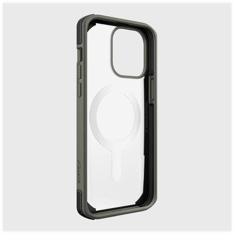 Raptic X-doria Custodia Saugus Per Iphone 14 Pro Con Copertura Rinforzata Magsafe, Verde - Foto 7