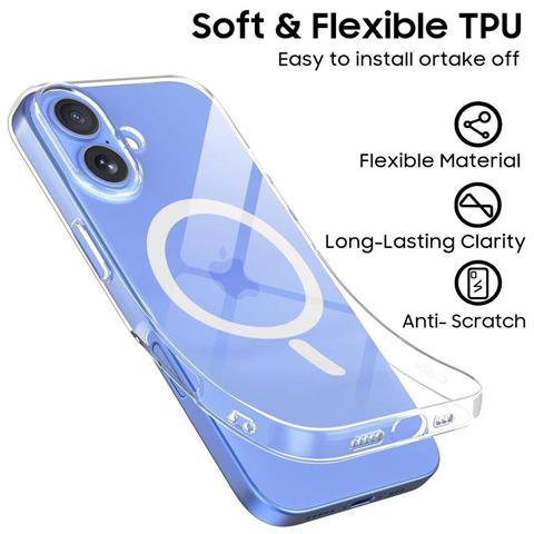 Custodia Iphone 16 - Trasparente - Foto 2