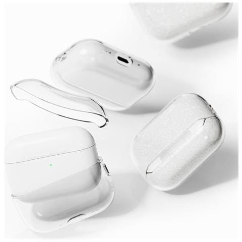 Custodia Trasparente Con Glitter Per Airpods Pro 3 Ringke - Foto 1
