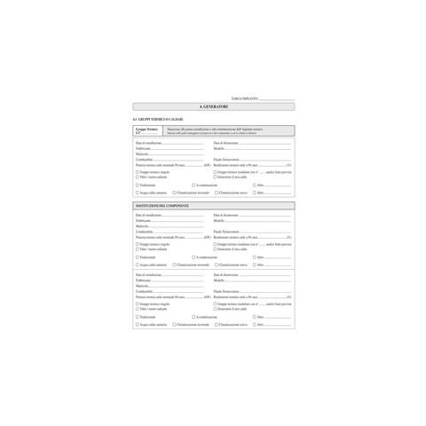 libretto impianto climatizzazione lombardia 297x210mm 48pag e2621lo edipro - Foto 1