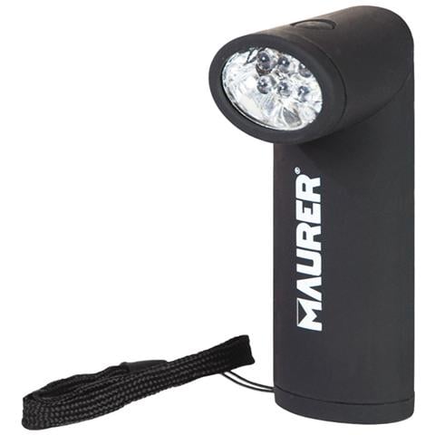 Torcia 6 Led con testa orientabile batterie 3 ministilo stilo AAA - Foto 1